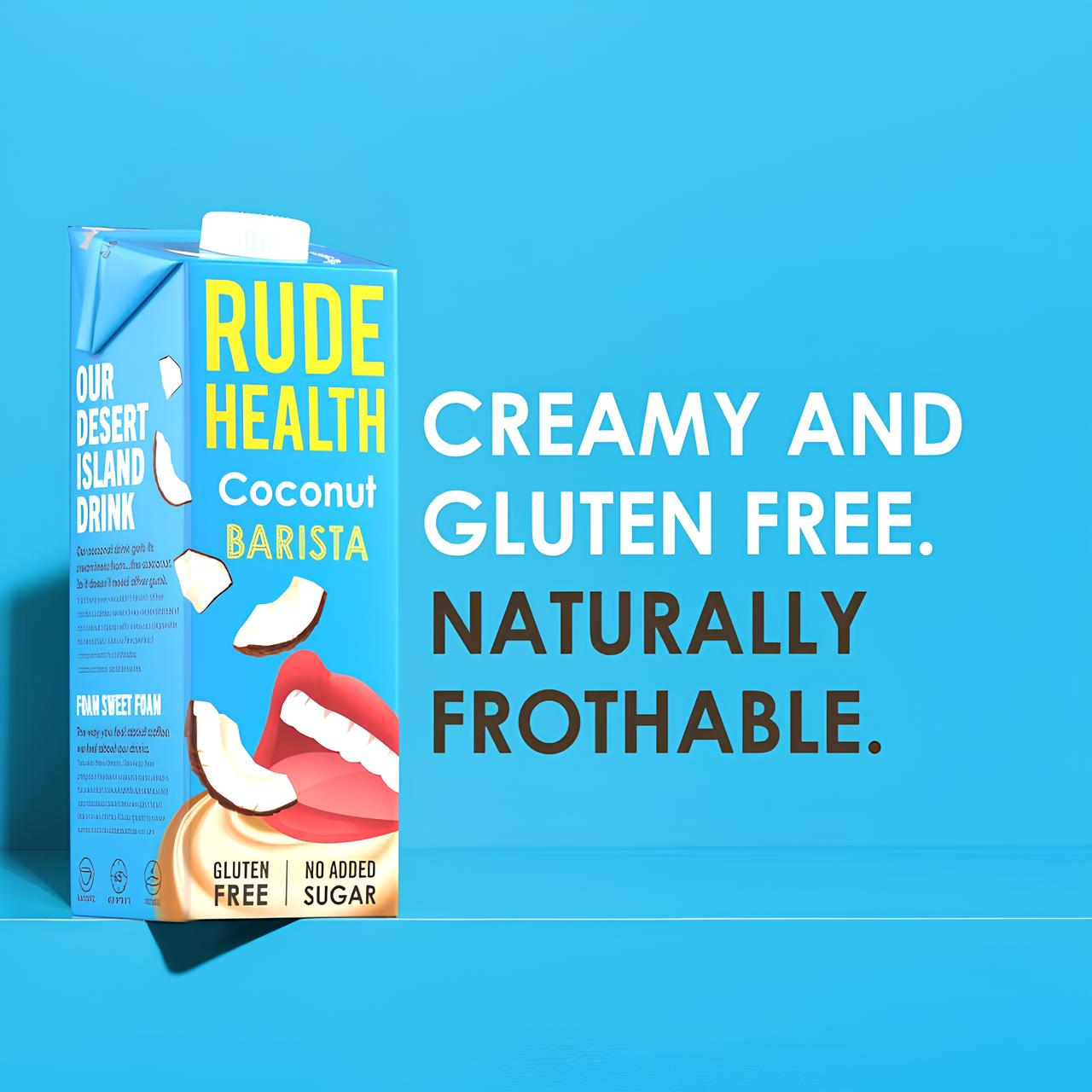 Rude Health Napój Roślinny Kokosowy Barista 6 x 1L