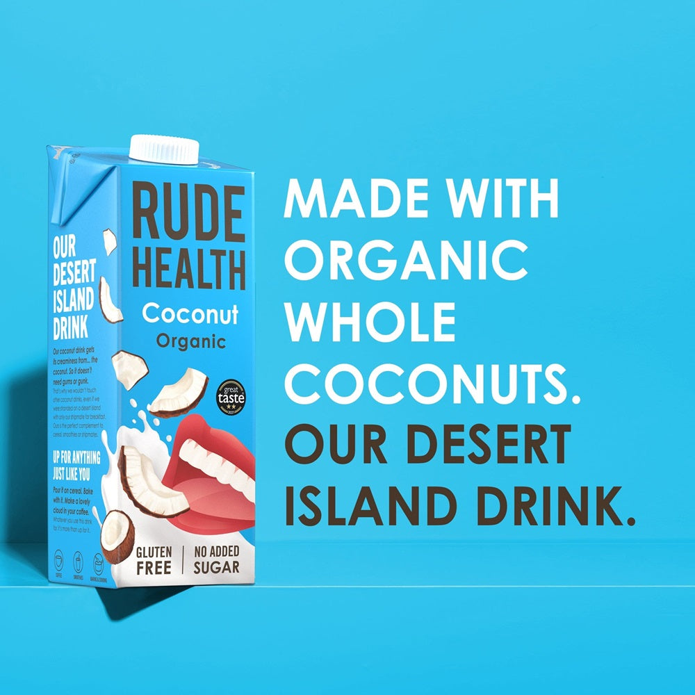 RUDE HEALTH kokos organic banner