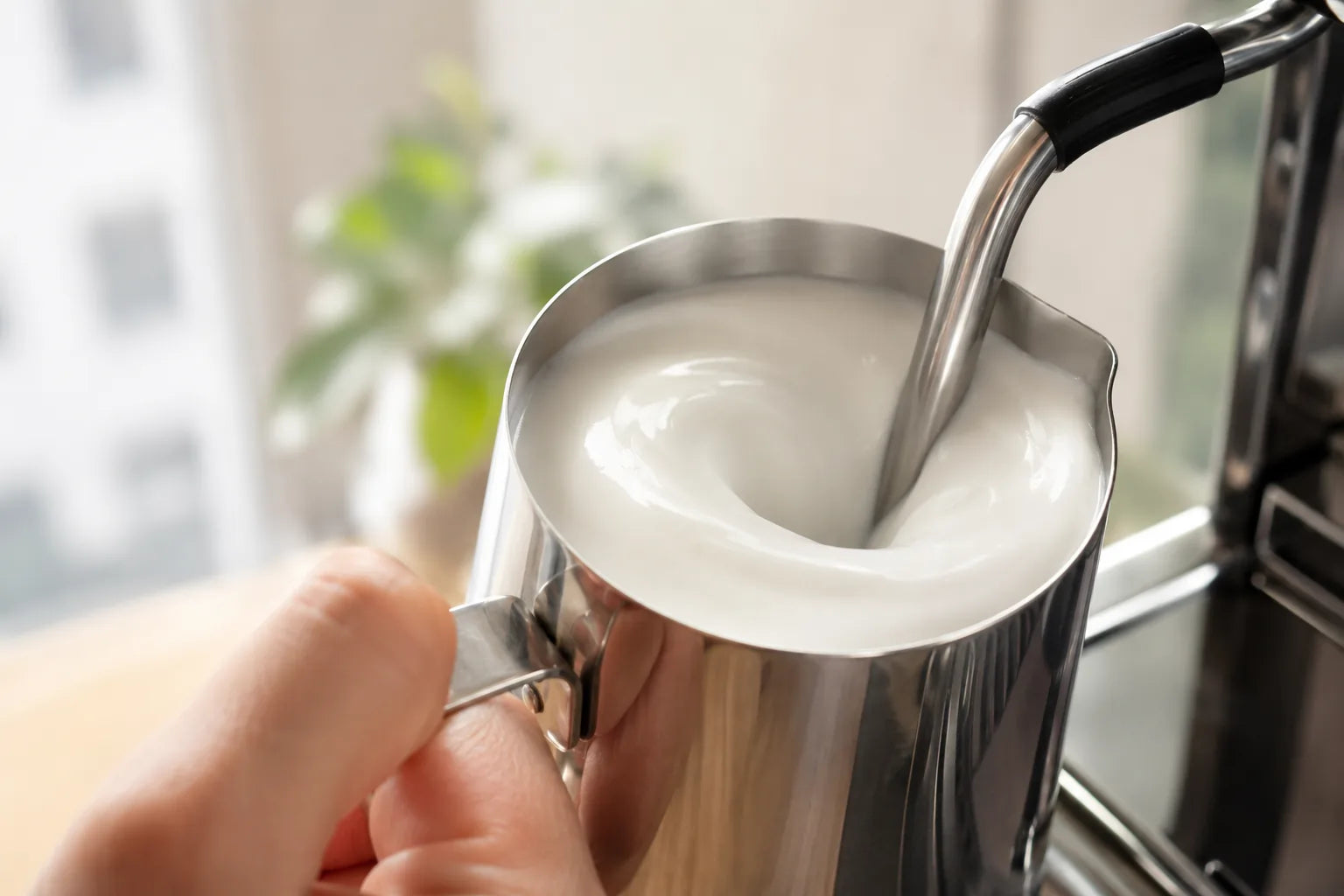 Jak prawidłowo spienić mleko? Przewodnik dla domowych baristów