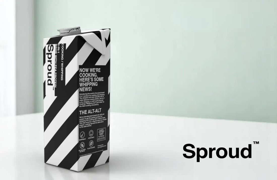 Baner marki Sproud – roślinna śmietanka do gotowania i ubijania - blog JAVA Coffee