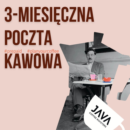 3-miesięczna Subskrypcja kawowa [prepaid] Kawowa Poczta