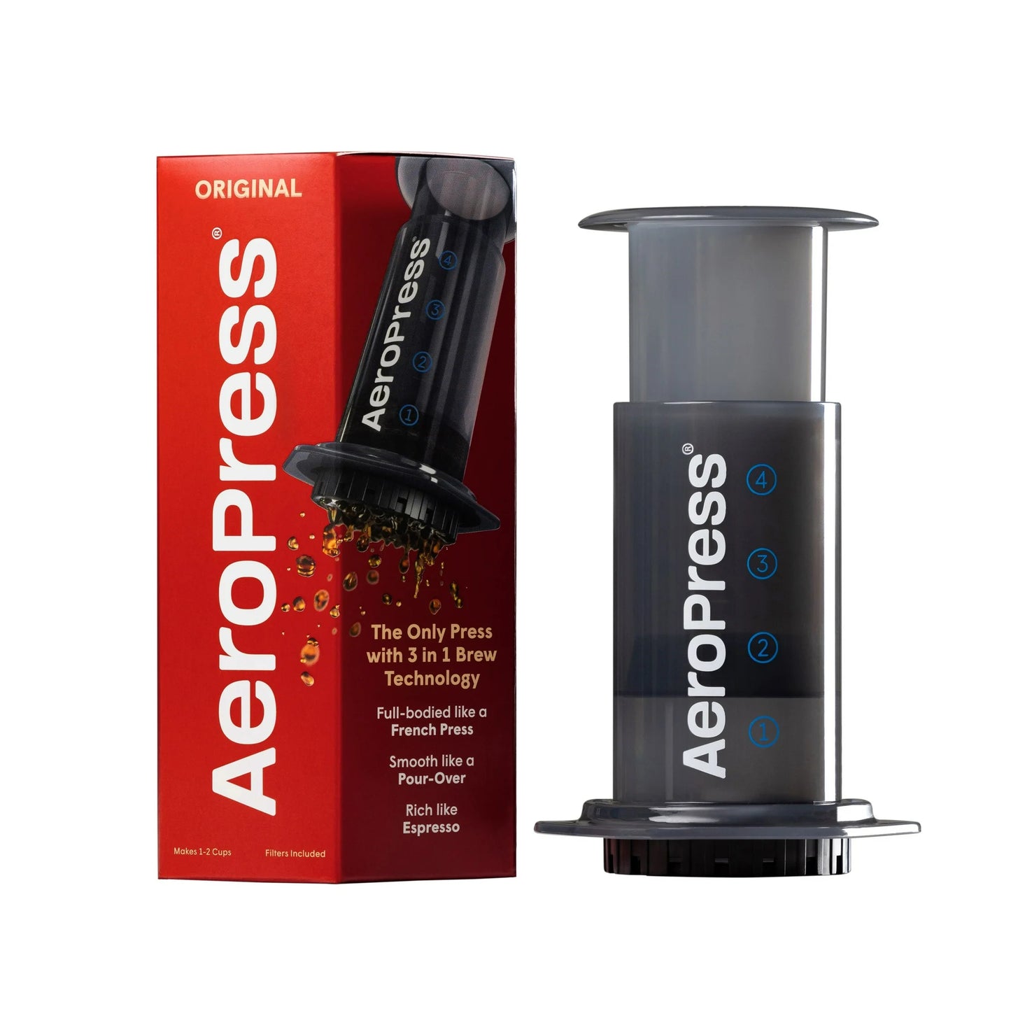 Aeropress® and Flower Power Coffee 250g [Filter] Gift Set