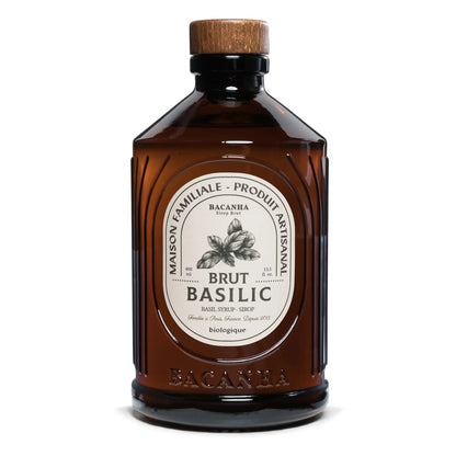 Syrop Bacanha bazylia organic 400 ml w szklanej butelce