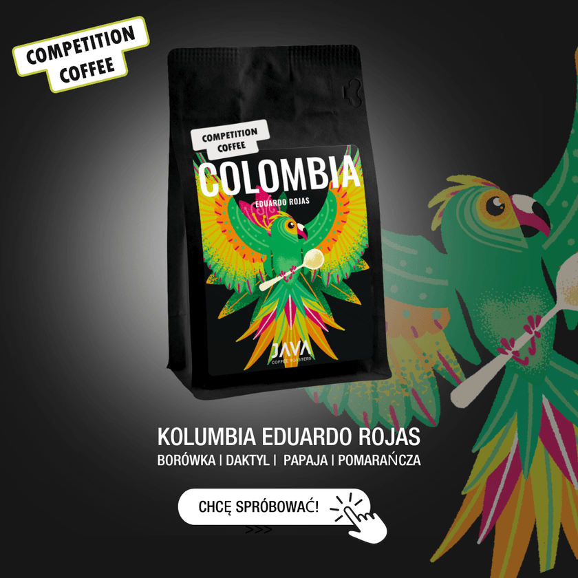 Kawa COMPETITION COFFEE Kolumbia Eduardo Rojas - JAVA Coffee