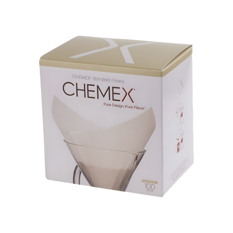 Filtry papierowe Chemex 6, 8, 10 cups – 100 sztuk