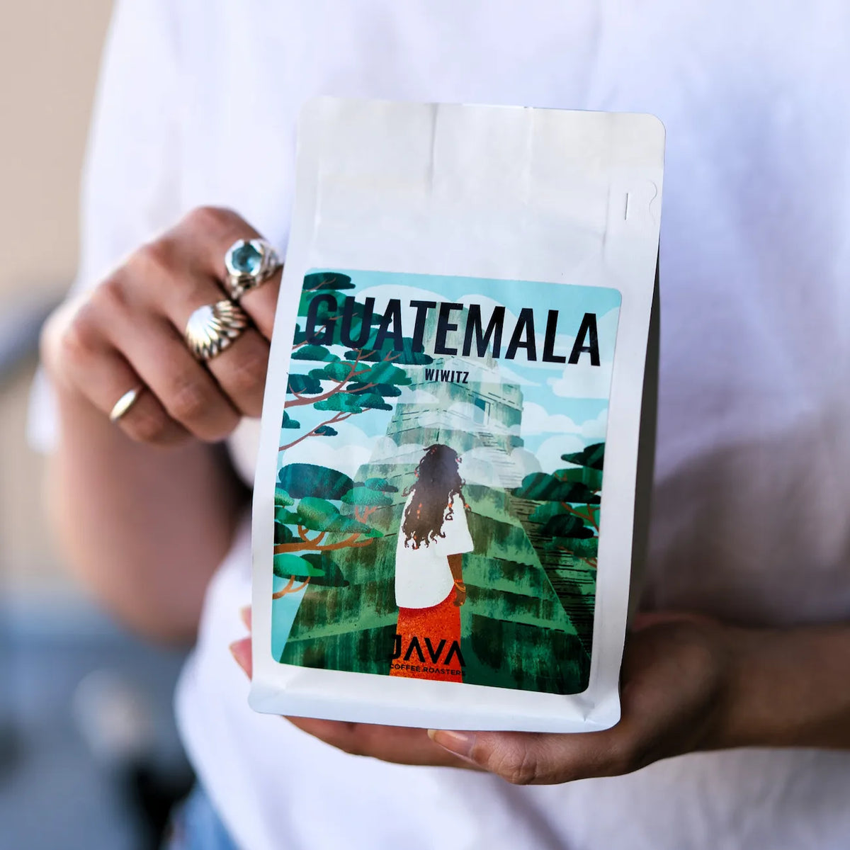 Opakowanie kawy specialty Guatemala Wiwitz od JAVA Coffee Roasters