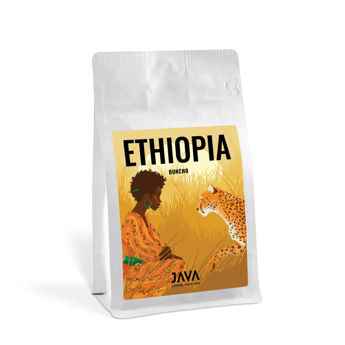 JAVA Coffee Ethiopia Buncho 250 g – kawa specialty 100% Arabica z Etiopii, świeżo palona w Warszawie, Polska