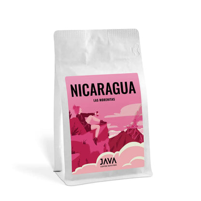 JAVA Coffee Nicaragua Las Morenitas kawa ziarnista specialty 250 g – opakowanie kawy