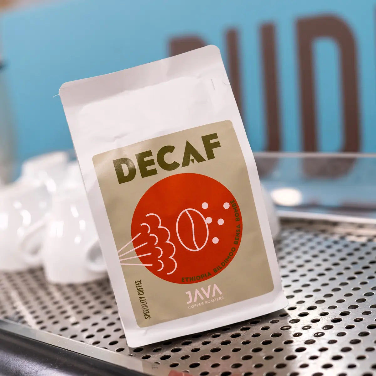 kawa bezkofeinowa JAVA Coffee Ethiopia Bildimo Bensa Bombe – opakowanie decaf przy ekspresie do kawy