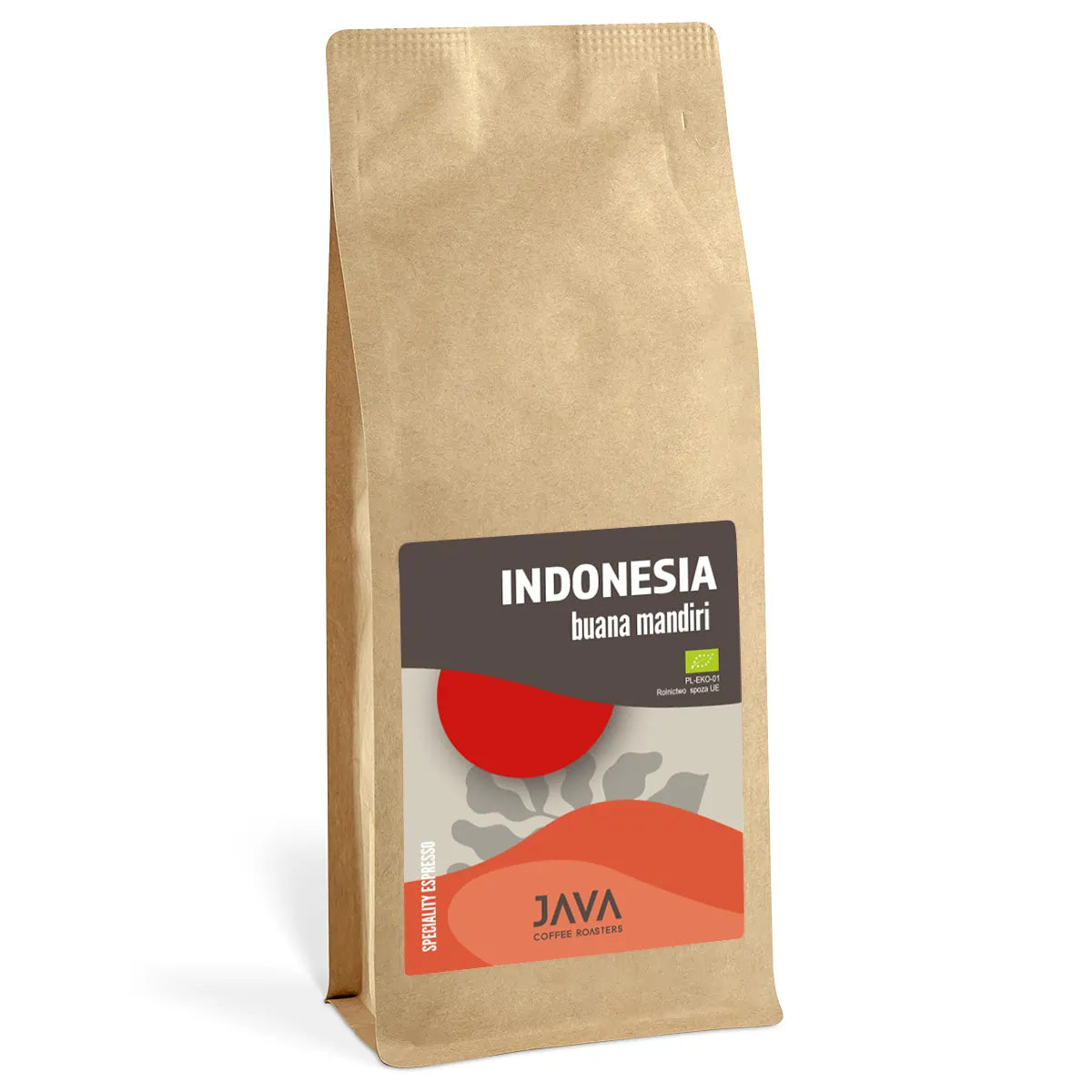 Kawa speciality Java Coffee Indonesia Buana Mandiri 1kg – ekologiczne ziarna Arabica do espresso i alternatywnych metod parzenia