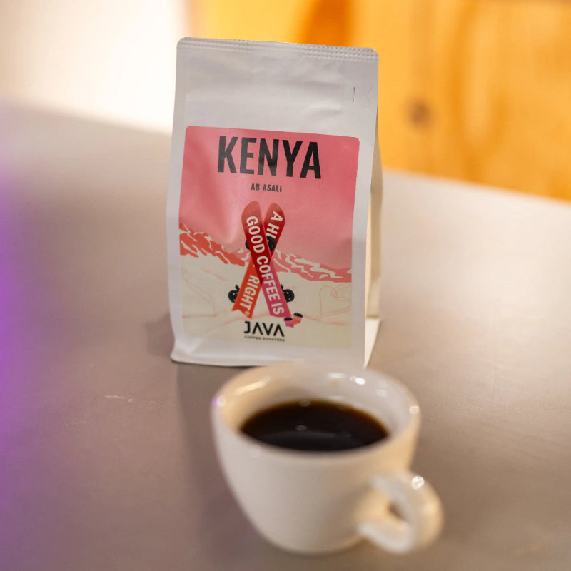 Kawa miesiąca Kenya AB Asali świeżo palona od JAVA Coffee