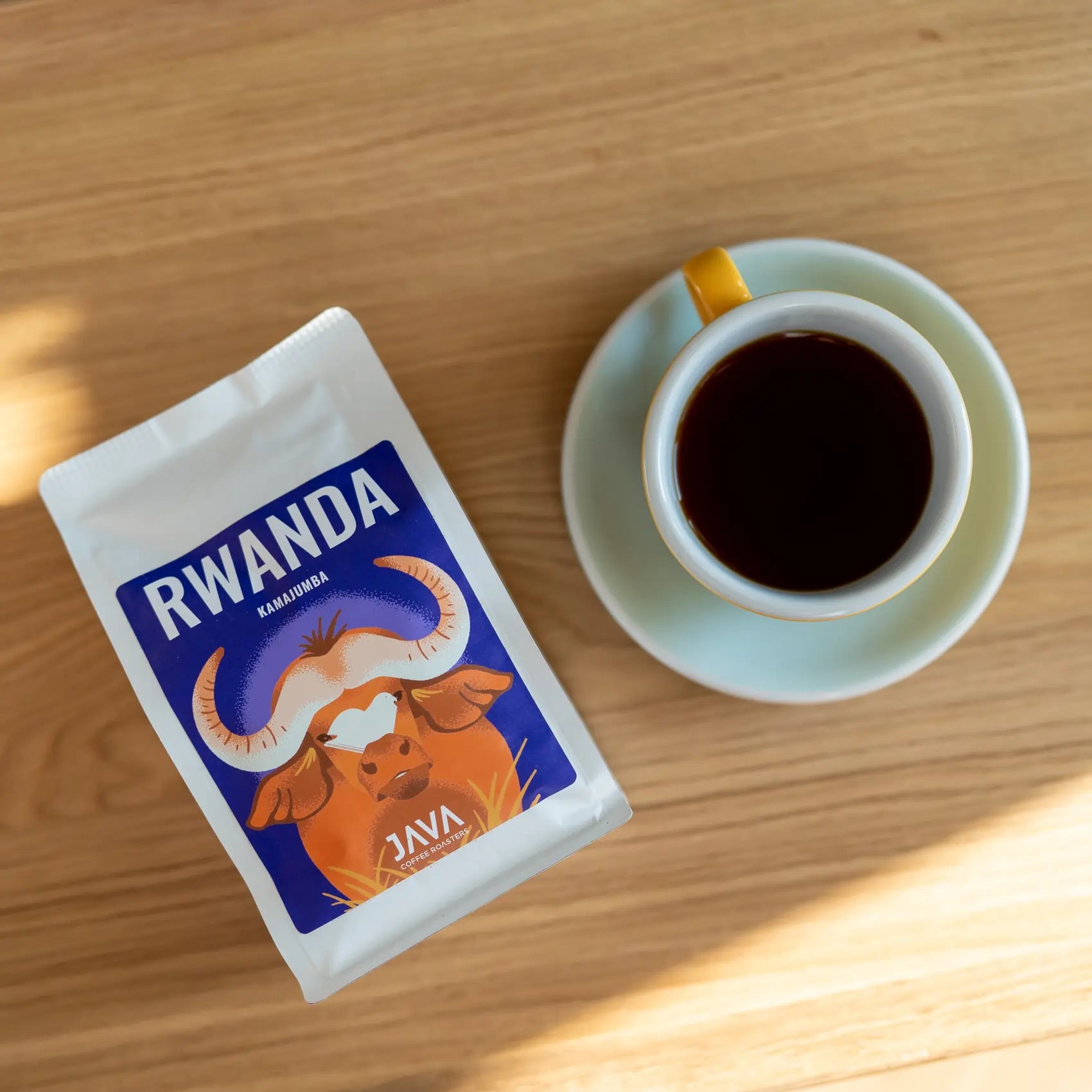 Kawa specialty świeżo palona Rwanda Kamajumba od JAVA Coffee 