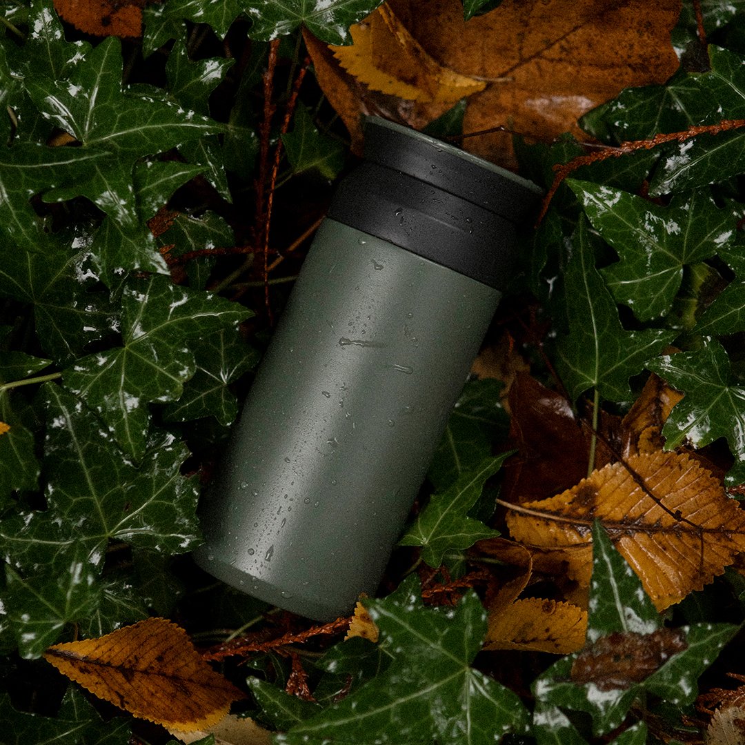 Kubek termiczny Kinto Travel 
Tumbler Ash green