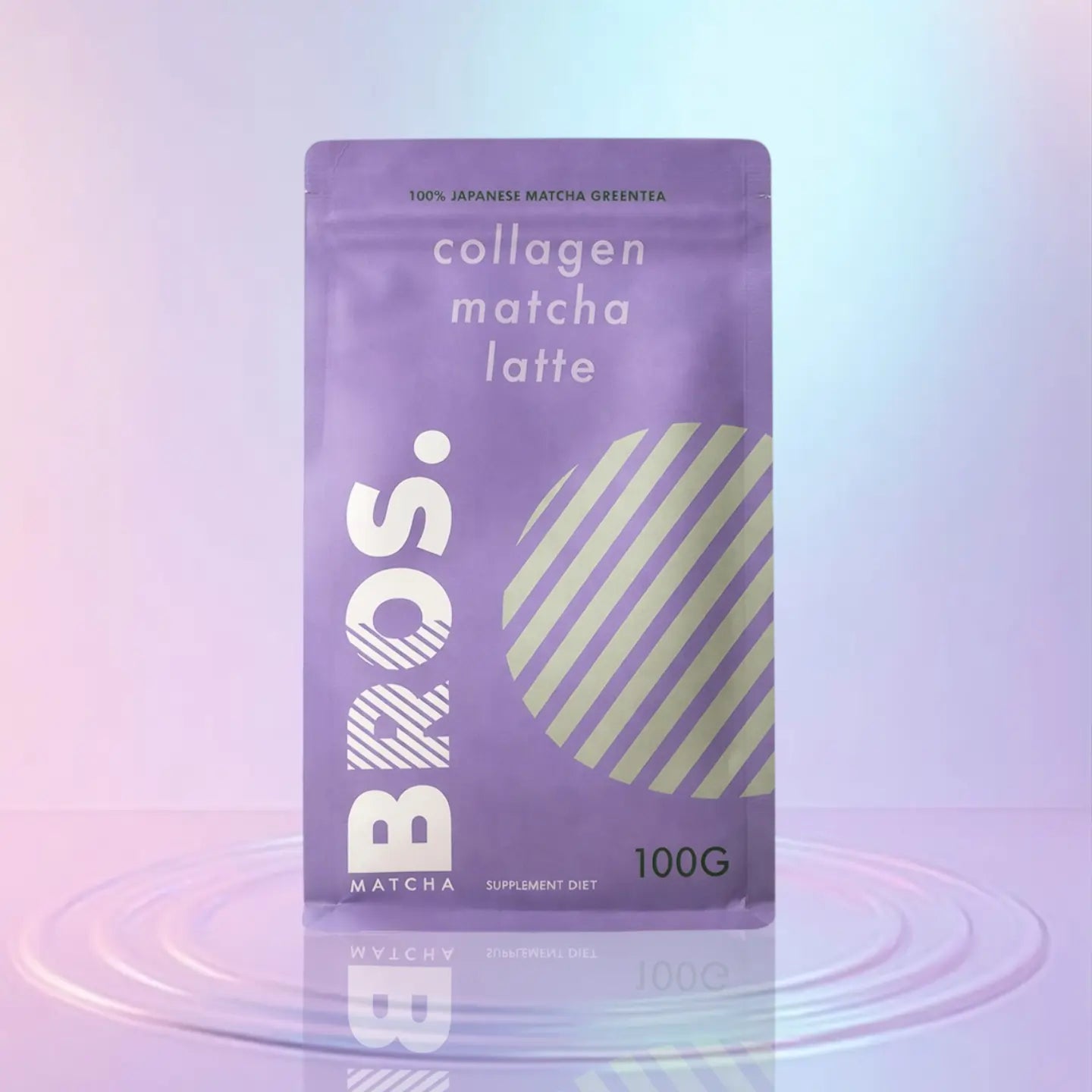 Matcha Bros Collagen Matcha Latte 100g – premium japońska matcha z kolagenem do latte, zielona herbata w proszku