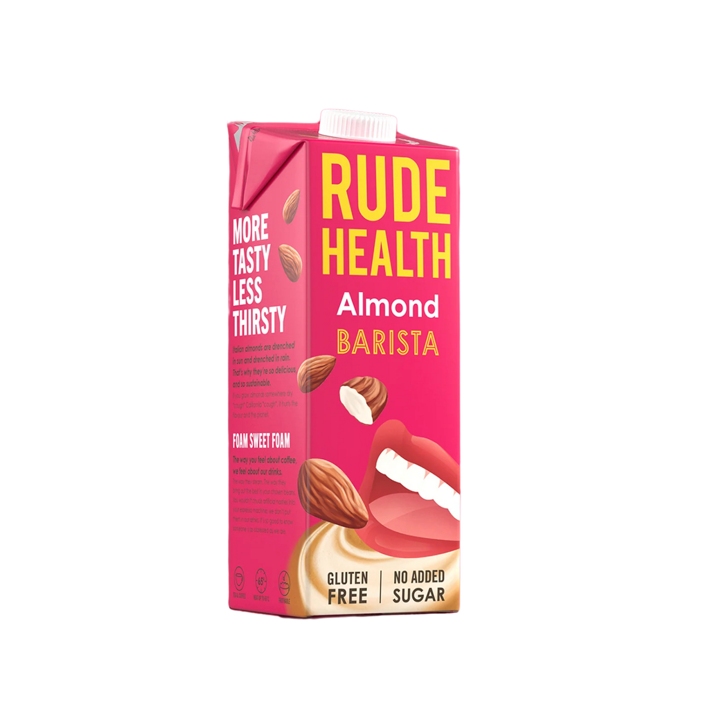 Rude Health Almond Barista Plant-Based Drink 1L