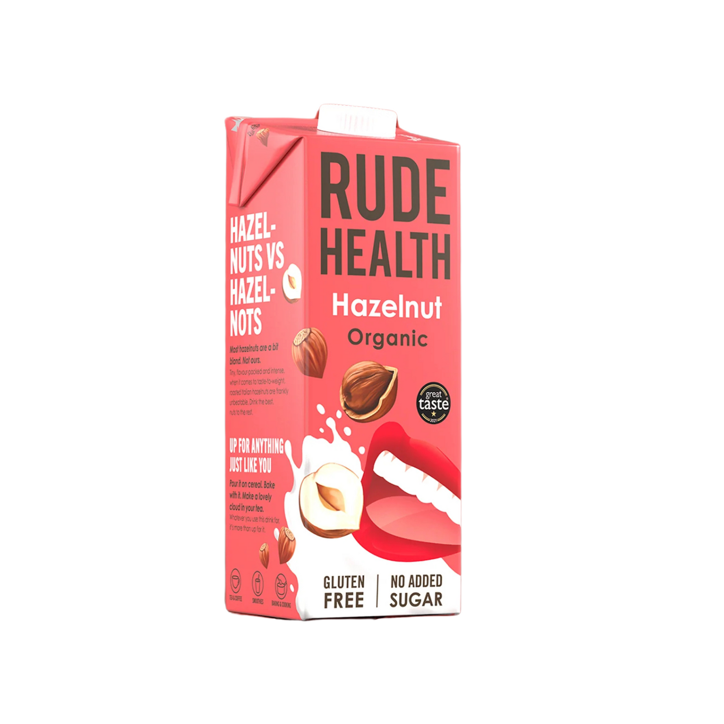 Rude Health Organic Hazelnut Plant Drink 1L