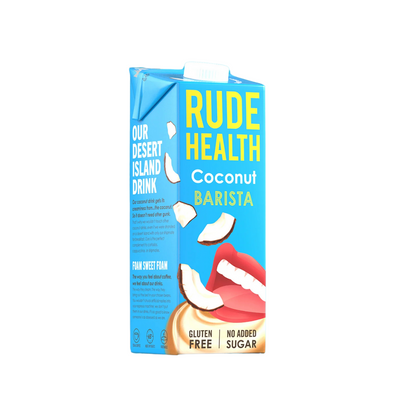 Rude Health Barista Coconut Plant-Based Drink 1L