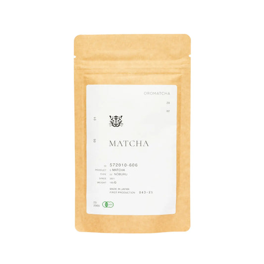 Oromatcha Matcha Noburu 100 g – opakowanie doypack, packshot na białym tle