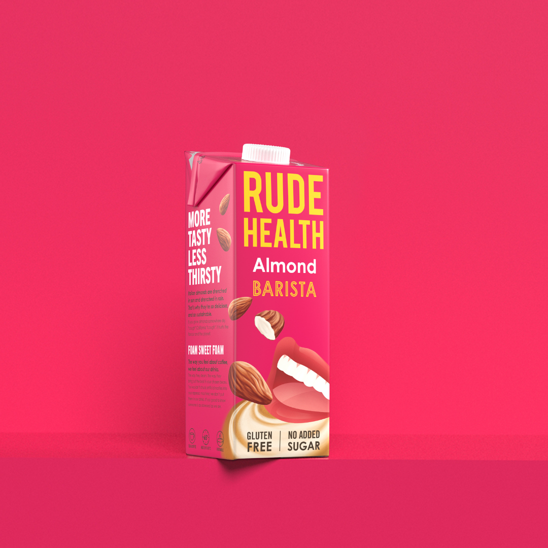 Rude Health Almond Barista Plant-Based Drink 1L