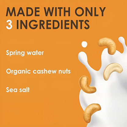 Rude Health Cashew – napój roślinny z 3 składników: woda źródlana, nerkowce BIO, sól morska