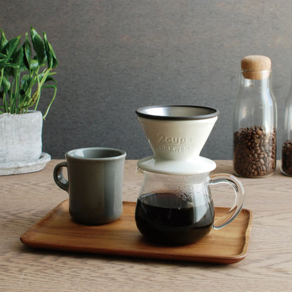Rwanda Cocatu – kawa specialty zaparzona w ceramicznym 2 Cups Brewer