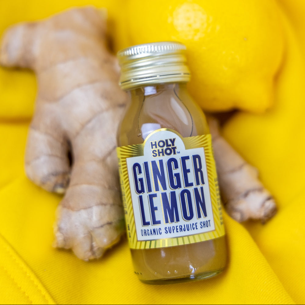 HOLY SHOT Ginger and Lemon 12x60ml [ORGANIC]