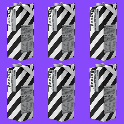 Zestaw 6x1L Sproud Barista – roślinny napój z żółtego grochu, stworzony specjalnie do kawy. Doskonale się spienia, ma neutralny smak i wysoką zawartość białka. Idealny dla baristów i miłośników roślinnych alternatyw.