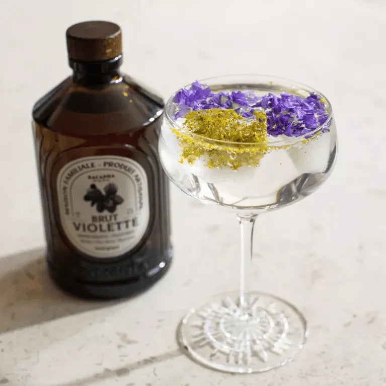 Syrop Bacanha o smaku fiołkowym