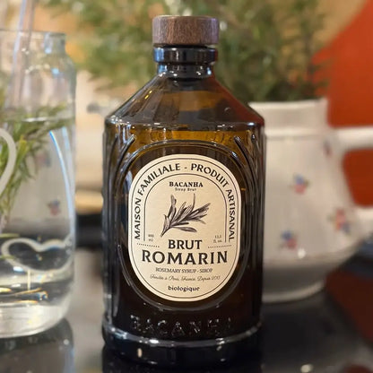 Bacanha Rosemary flavored syrup [ORGANIC]