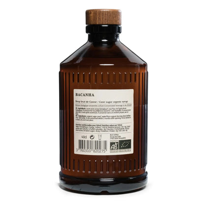 Syrop Bacanha Sucre de Canne 400 ml – organiczny syrop z cukru trzcinowego