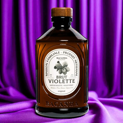 Syrop Bacanha o smaku fiołkowym