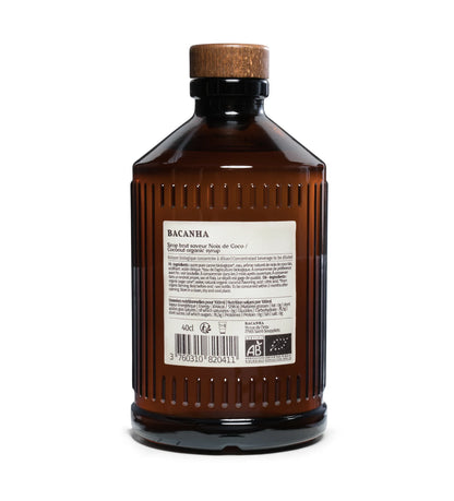 Bacanha coconut flavored syrup [ORGANIC] 