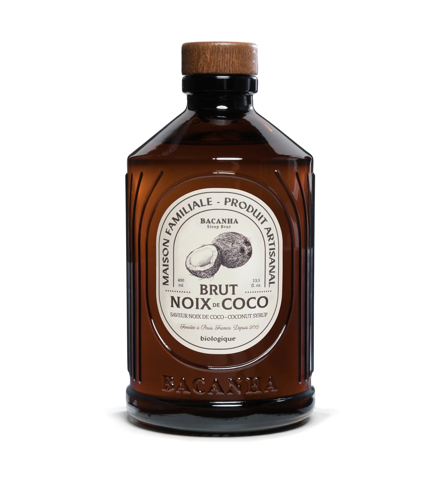 Bacanha coconut flavored syrup [ORGANIC] 