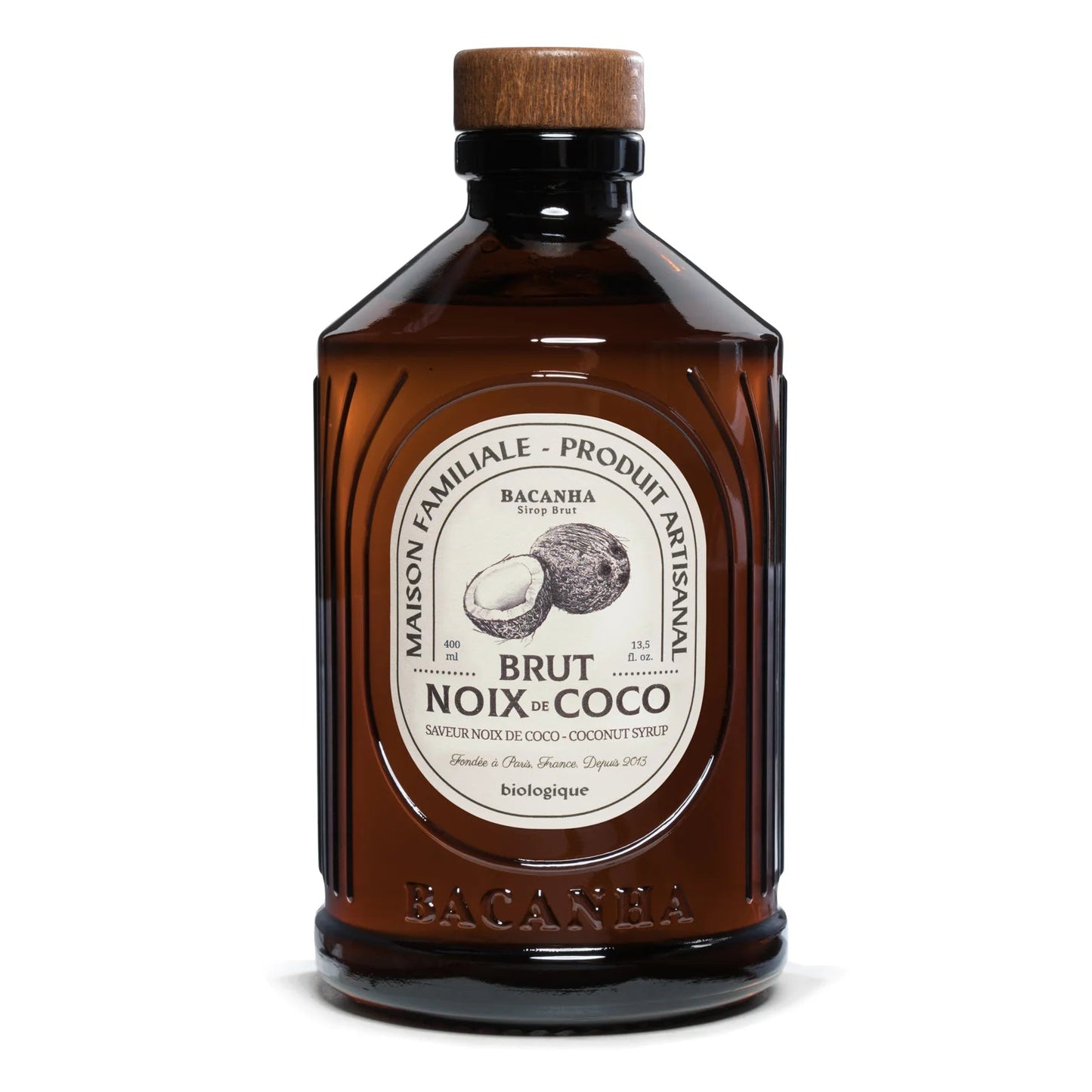 Bacanha coconut flavored syrup [ORGANIC] 