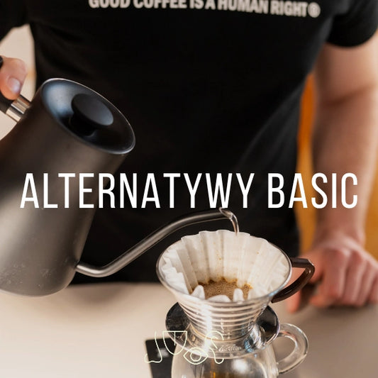 Szkolenie Grupowe Alternatywy Basic w Warszawie organizowane przez JAVA Coffee Roasters – nauka parzenia kawy metodami przelewowymi.