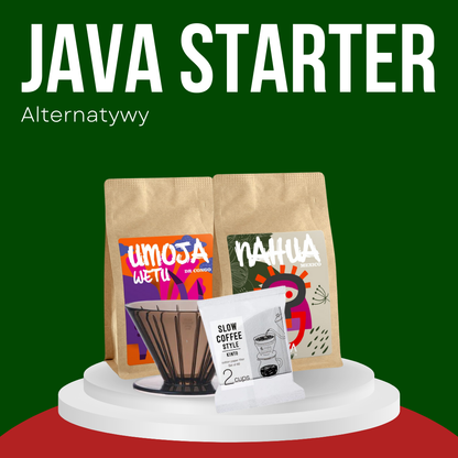 JAVA Starter - ALTERNATIVES | Coffee set and accessories for brewing using the Drip/Filter method