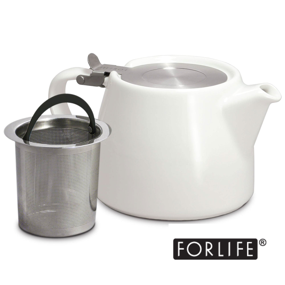 FORLIFE tea pot (white)