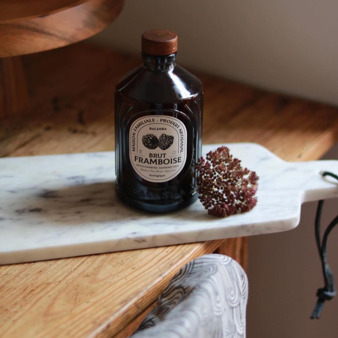 Bacanha Raspberry flavored syrup [ORGANIC]