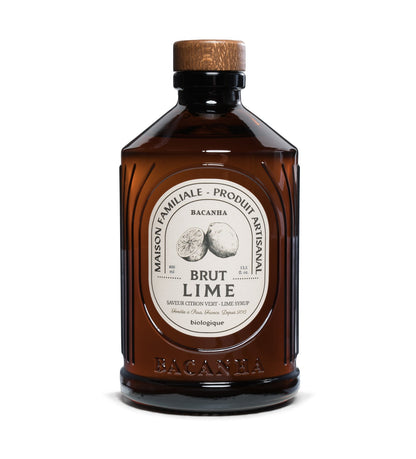 Bacanha lime flavored syrup [ORGANIC]