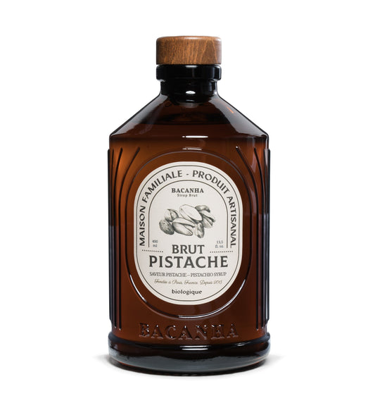 <tc>Bacanha Pistachio flavored syrup [ORGANIC]</tc>