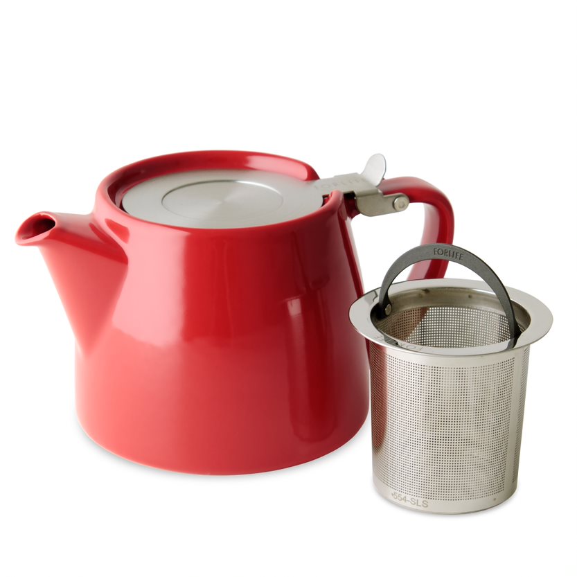FORLIFE tea pot (red)