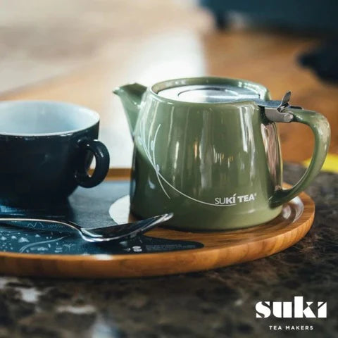 Suki Tea bamboo tea board