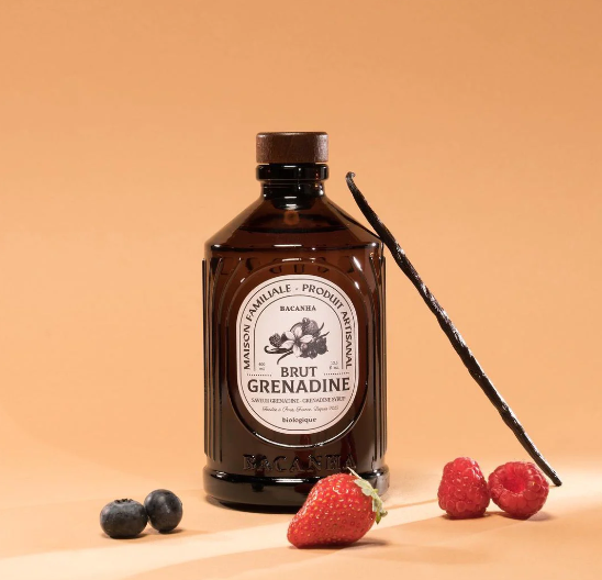 Bacanha Grenadine flavored syrup [ORGANIC]