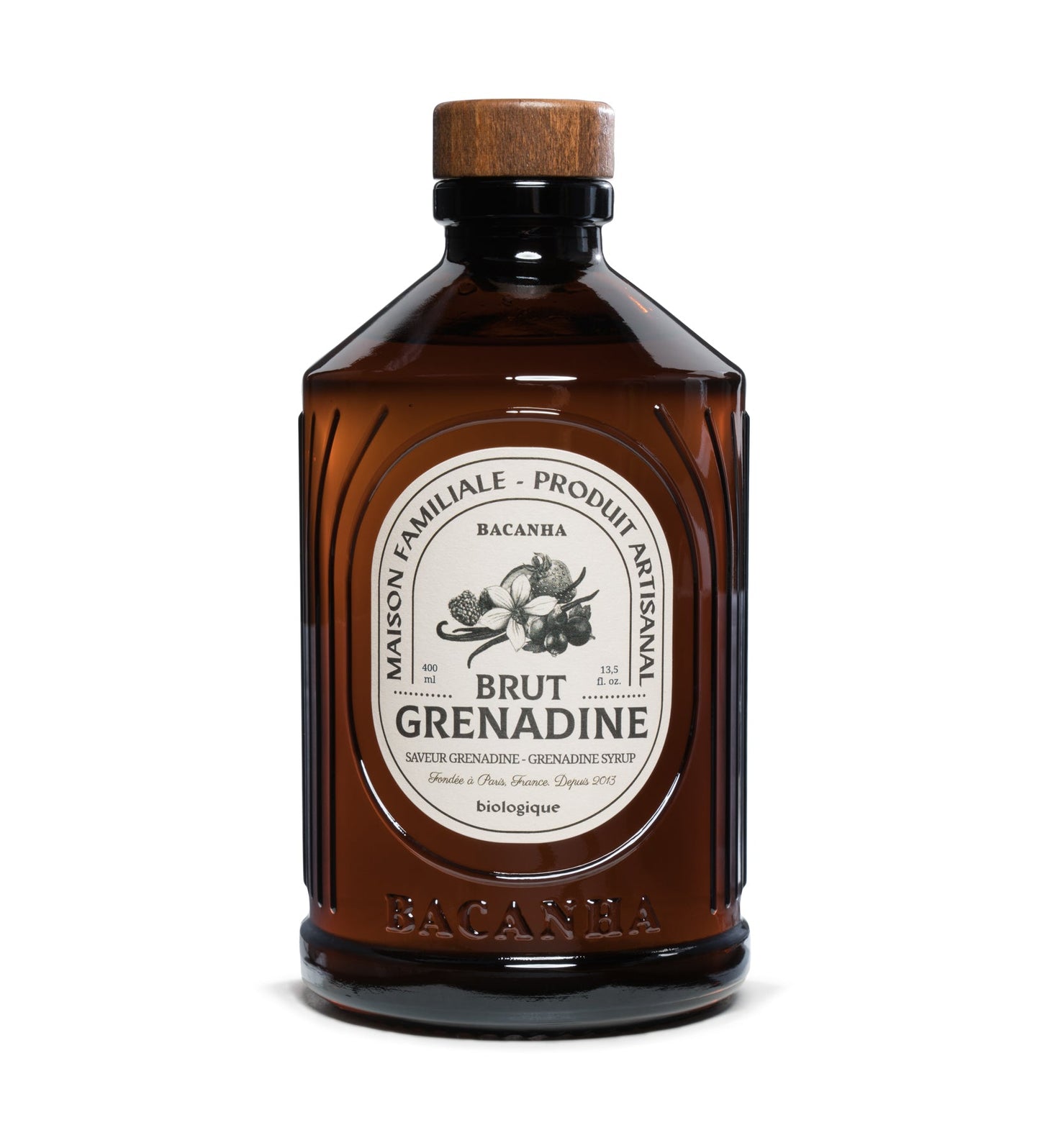 Bacanha Grenadine flavored syrup [ORGANIC]