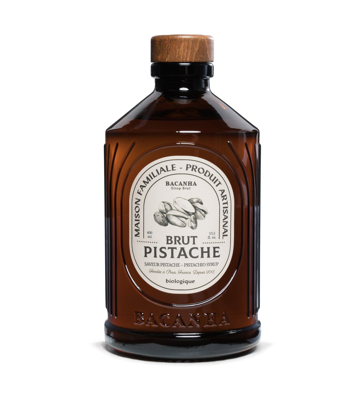 Bacanha Pistachio flavored syrup [ORGANIC]